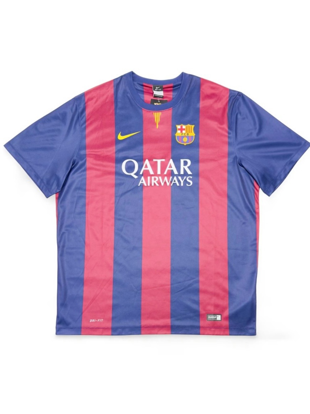 Barcelona|Nike|home soccer jersey|Youth Large|2014-15 Season